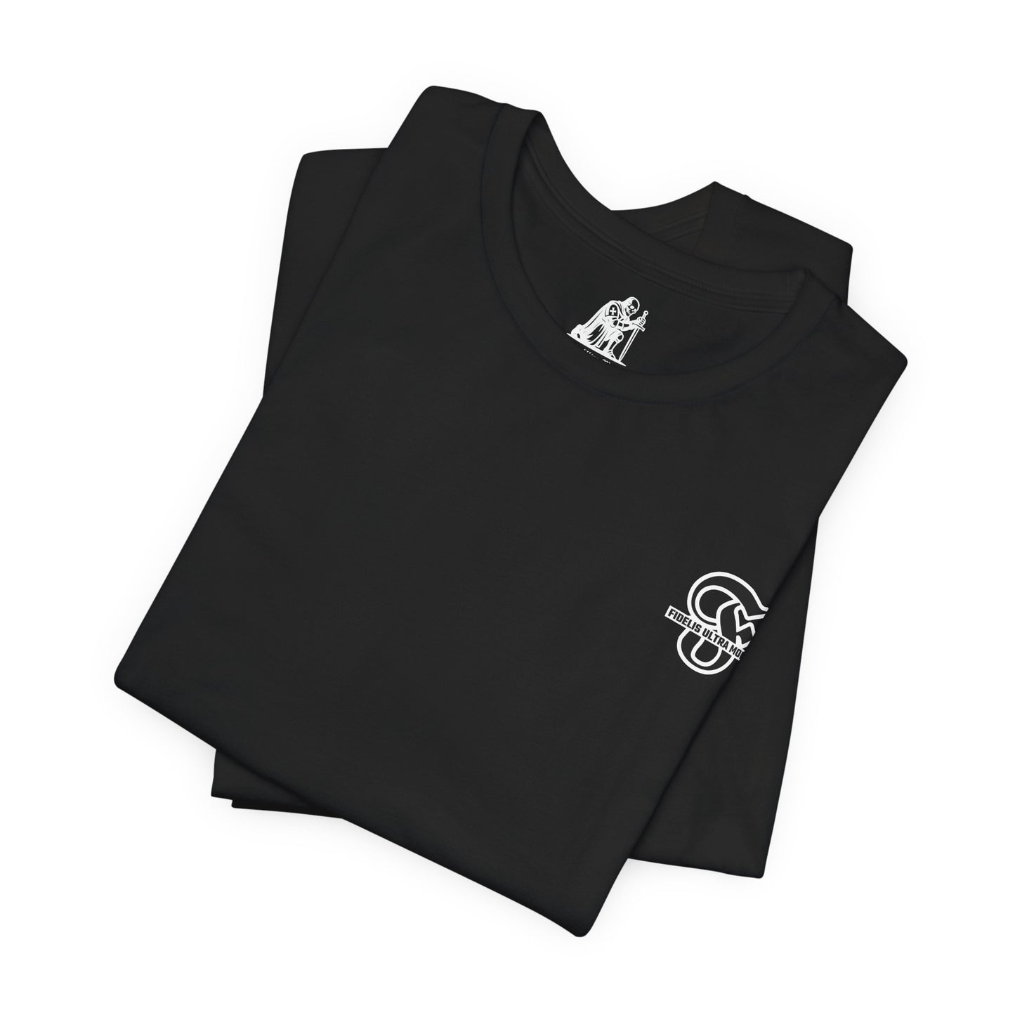 Fidelis Ultra Mortem Shirt | James 1:22-25 Christian T-Shirt | Faith Warrior Apparel | The Word Reveals Obedience Refines