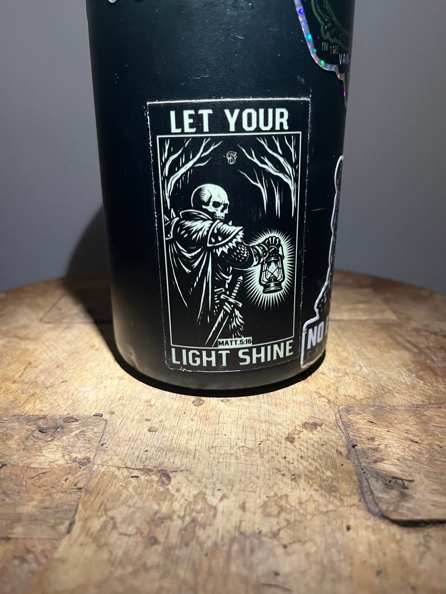 Let Your Light Shine - Glow in the Dark Sticker